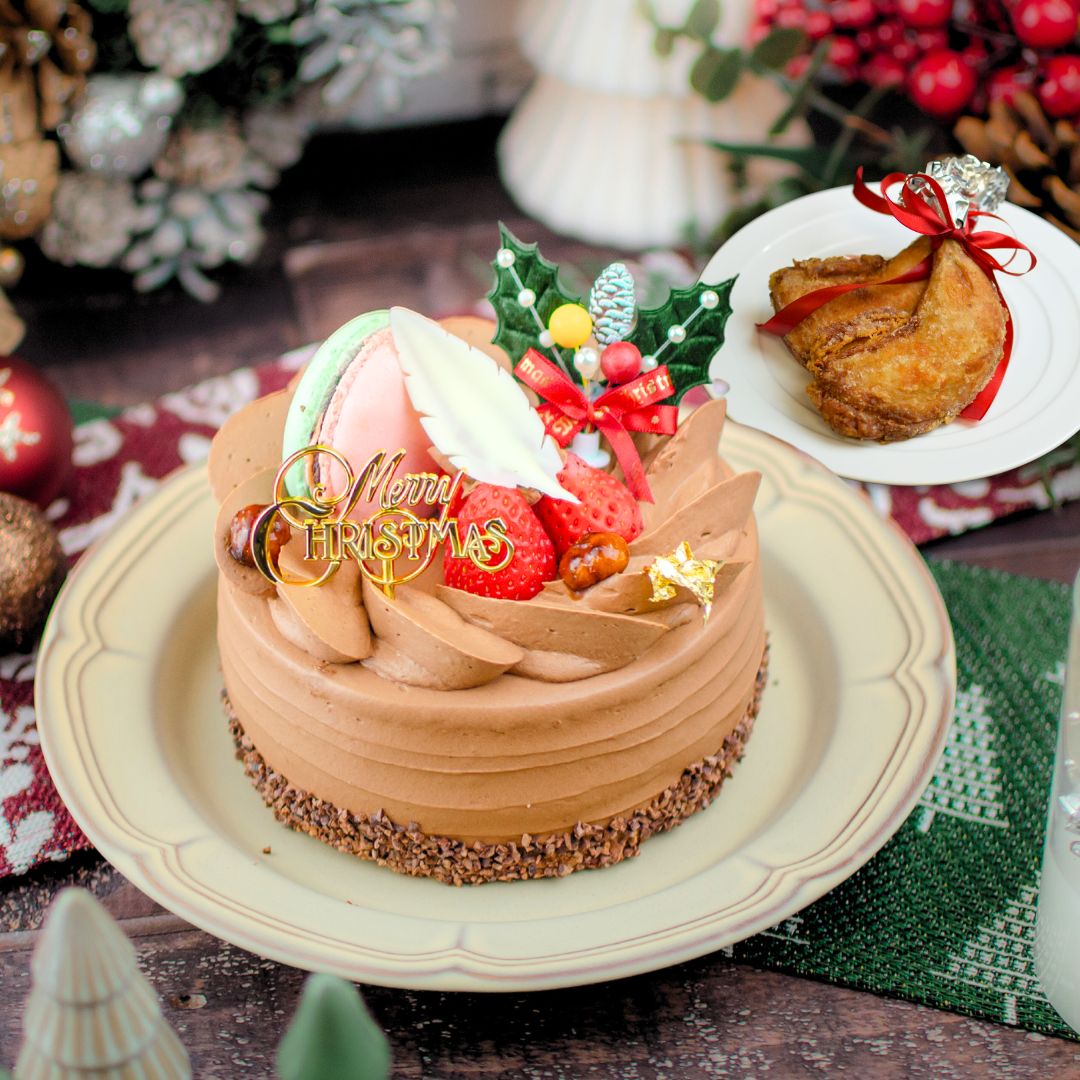 Xmasケーキ(4号・12cm) 【単品・チキンセット】※店頭受取限定※