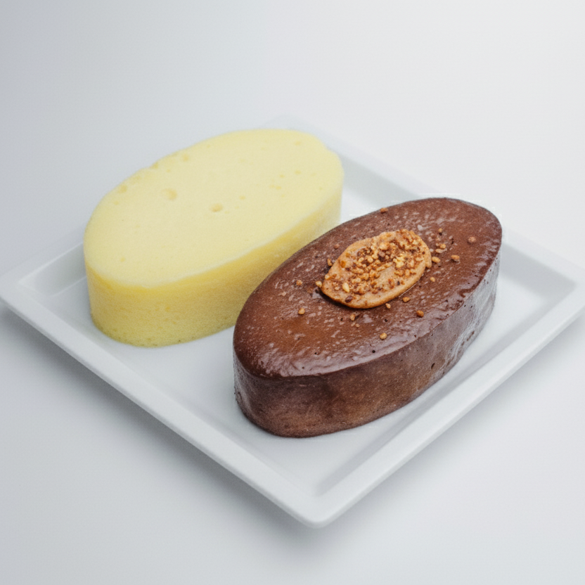 oNCHOCO 花豆ショコラテリーヌ&ホワイトショコラテリーヌ(各1個ずつ)