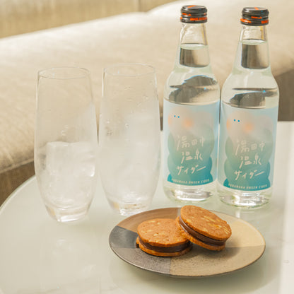 ＜湯田中温泉サイダー＞3本箱入りセット・6本箱入りセット