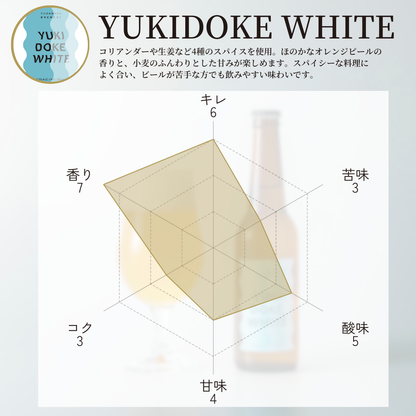 ＜スタンダードシリーズ(YUAGARI ALE・YUKIDOKE WHITE・YUDANAKA IPA)＞3本/6本セット